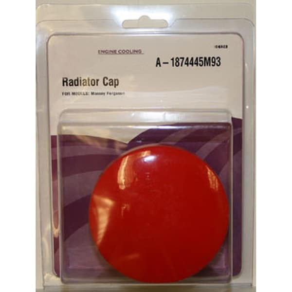 Aftermarket 1874445M94 Radiator Cap Fits Massey Ferguson 30H 40E 50E 230 231 250 255 550 590 1874455M93 - main